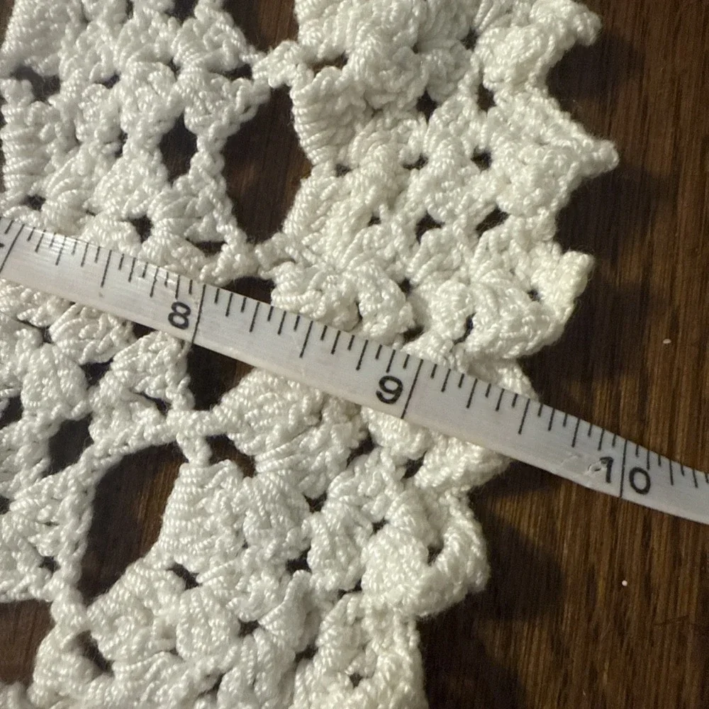 LARGE LOT VINTAGE‎ BATTENBURG LACE, CUT-OUTS AND DOILIES PRICED INDIVIDUALLY